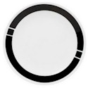 Corelle Urban Black Luncheon Plate