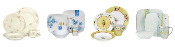 Corelle Luxe, Corelle Ultra and Corelle Pro Dinnerware