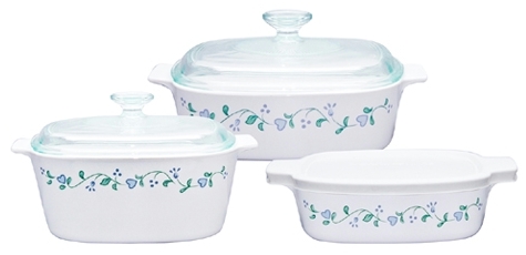 Discontinued Corningware Country Cottage Bakeware