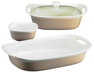 CorningWare Etch 27 Ounce Side Dish in Sand