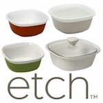 CorningWare etch