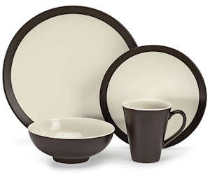 Bailee Dinnerware by Cuisinart CDST1-S4CDB