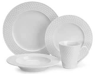Chailles Dinnerware by Cuisinart CDP01-S4WC