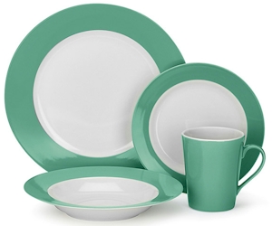 Laurielle Dinnerware by Cuisinart CDP01-S4WG