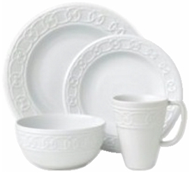 Links White Dinnerware by Cuisinart