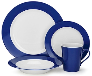 Renage Dinnerware by Cuisinart CDP01-S4WBL