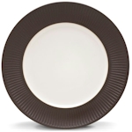 Dansk Flamestone Brown Round Platter