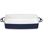 Dansk Kobenstyle Blue Rectangular Baker