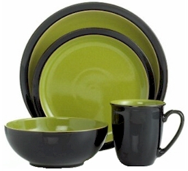 Duets Black & Green by Denby