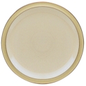 Denby Fire Yellow & Cream Dinner Plate