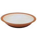 Denby Fire Cream Rim Soup Bowl