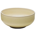 Denby Fire Yellow & Cream Soup Bowl