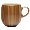 Denby Fire Stripes Large Curve Mug