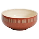 Denby Fire Stripes Soup Bowl