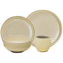 Denby Fire Yellow & Cream Place Setting