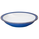 Denby Imperial Blue Shallow Rimmed Bowl