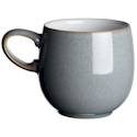 Denby Jet Small Black Curve Mug