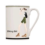 Hiking Girl Coffee Mug