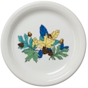 Fiesta Fall Fantasy Blue Appetizer Plate