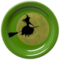 Fiesta Harvest Moon Witch Appetizer Plate