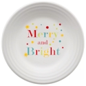 Fiesta Merry and Bright Luncheon Plate