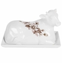 Fitz and Floyd Farmstead Home Covered Butter Dish