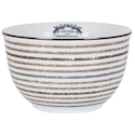 Fitz and Floyd Farmstead Home Stripe Soup/Cereal Bowl