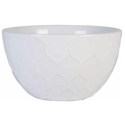 Fitz and Floyd Farmstead Home White Texture Soup Bowl