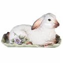 Fitz and Floyd Fattoria Rabbit Covered Butter Dish