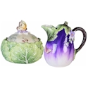 Fitz and Floyd Fattoria Sugar & Creamer Set