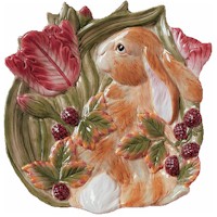 Blackberry Rabbit by Fitz and Floyd