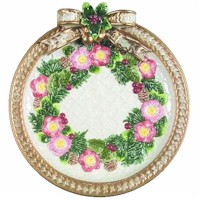 Christmas Wreath by Fitz and Floyd