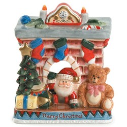 Fireplace Santa by Fitz and Floyd