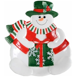 Holiday Snowman by Fitz and Floyd