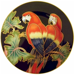 Jungle Parrot by Fitz and Floyd