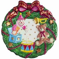 Toy Wreath by Fitz and Floyd