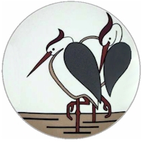 Variations Herons by Fitz and Floyd