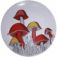 Variations Mushrooms by Fitz and Floyd