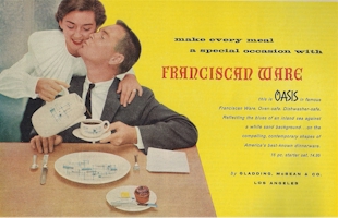 Oasis by Franciscan Ware Advertisement