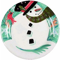 Winter Frolic Snowman by Gibson