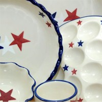 American Star by Hartstone Pottery