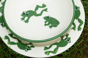 Leap Frog by Hartstone Pottery