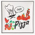 Lenox All In Good Taste by Kate Spade Anyway You Slice It Pizza Square Tray