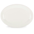 Lenox All in Good Taste Sculpted Scallop Cream by Kate Spade Oval Platter