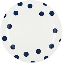 Lenox All in Good Taste Deco Dot Cobalt by Kate Spade