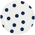 Lenox All in Good Taste Deco Dot Cobalt by Kate Spade Salad Plate