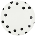 Lenox All in Good Taste Deco Dot Black by Kate Spade Dinner Plate