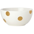 Lenox All in Good Taste Deco Dot Gold by Kate Spade All Purpose Bowl 