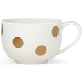 Lenox All in Good Taste Deco Dot Gold by Kate Spade Latte Mug