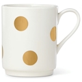 Lenox All in Good Taste Deco Dot Gold by Kate Spade Mug